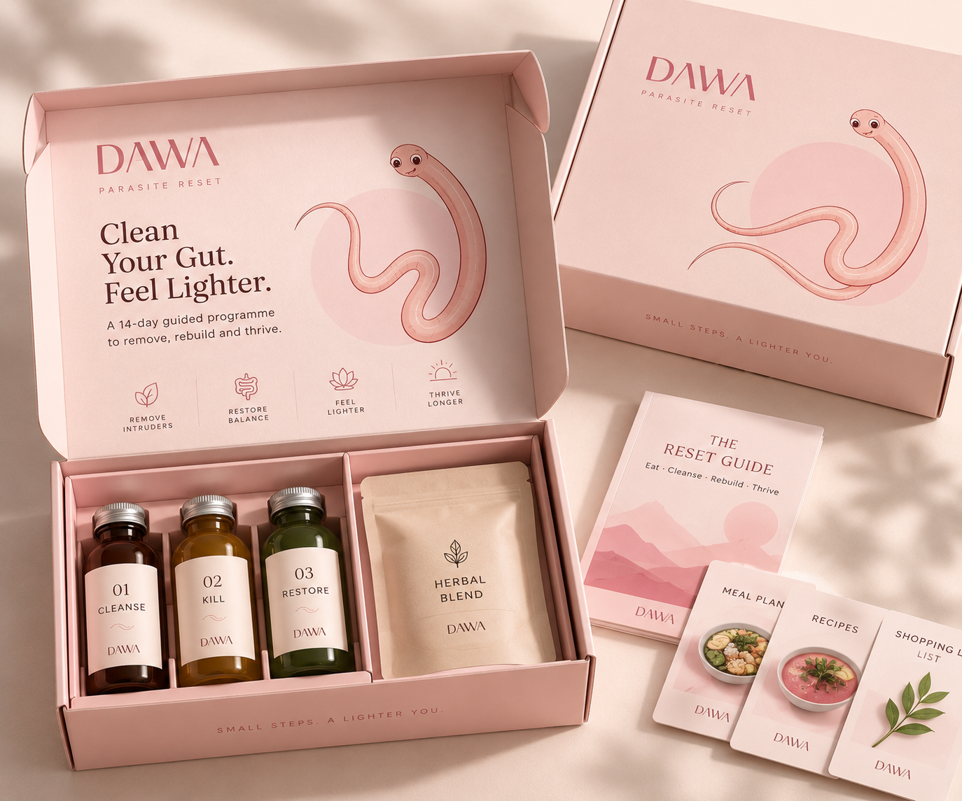The DAWA Detox Kit box